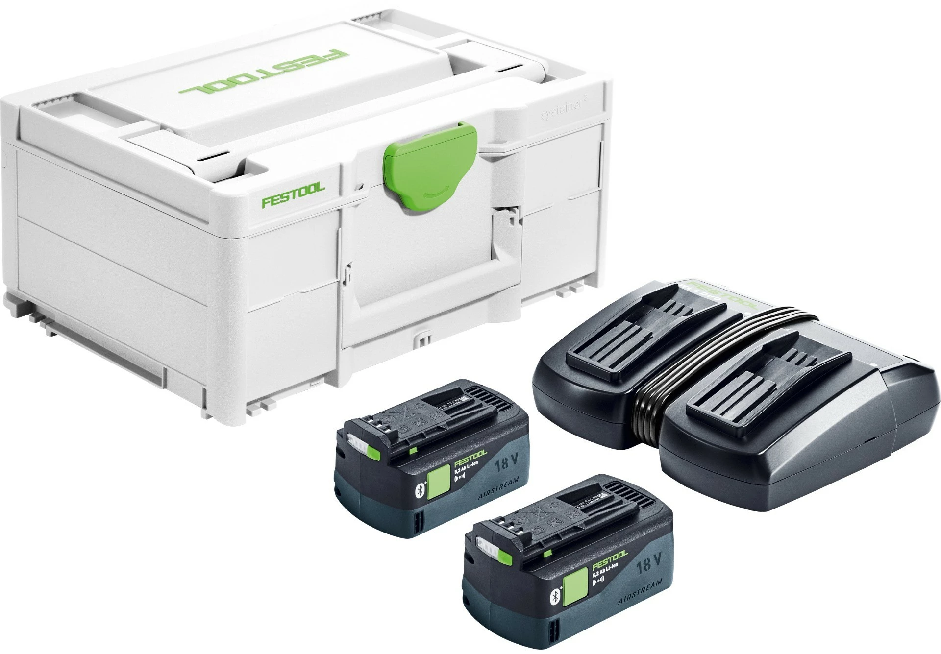 Festool Energiasetti SYS 18V 2x5,2/TCK 6 DUO